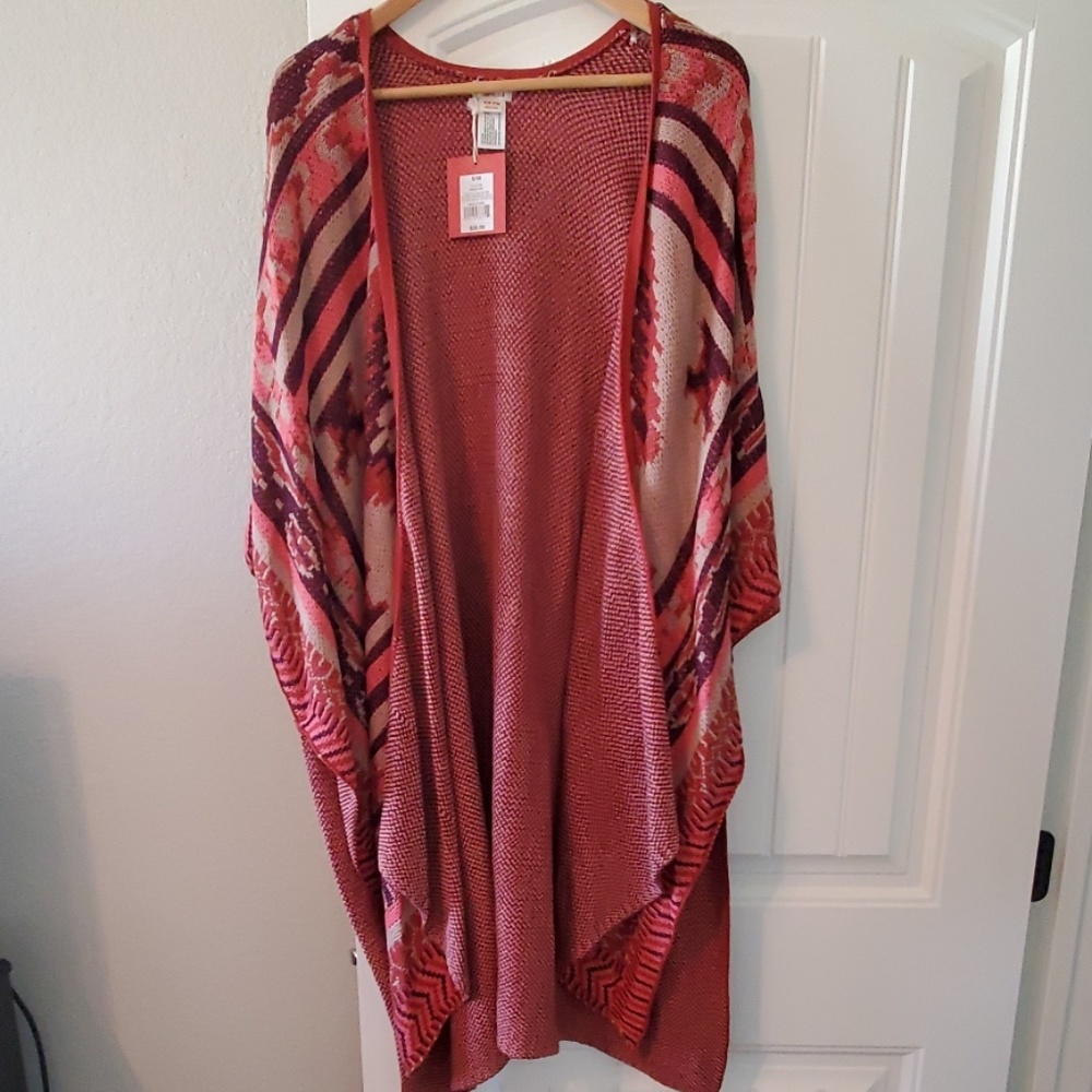 Mossimo Open Front Poncho